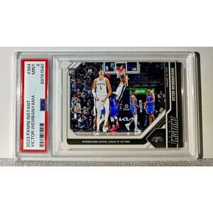 Victor Wembanyama 2023-24 Panini #384 NBA Rookie Card 1 of 2785 PSA 9 MINT
